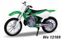 Model motocyklu Kawasaki 2002 KX 250 (zelená) 1:18 | pkmodelar.cz